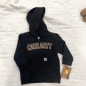 NEW baby Carhartt zip up hoodie